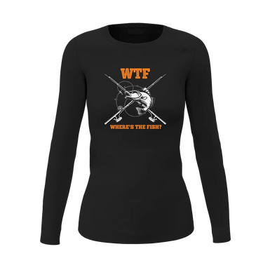 WTF Where's The Fish Women Long Sleeve Shirt